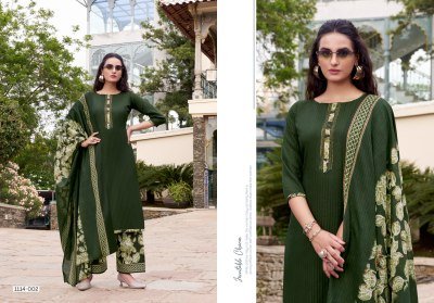 Romani Patiala House Premium Soft Cotton Unstitched Suit with Self Embroidery And Swarovski Work Wholesale dress material catalogs