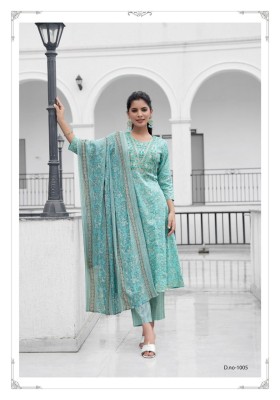 Roop vol 1 by mystic 9 premium quality cotton foil printed embroidered kurti pant and dupatta catalogue  readymade suit catalogs