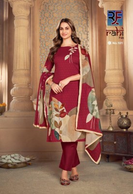 Rose Gold by Rahi Pure Lwn cambric cotton unstitched suit collection with low price salwar kameez catalogs