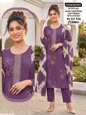 Roseberry Vol. 01–10 Kurti Pant with Dupatta kurti pant with dupatta Catalogs