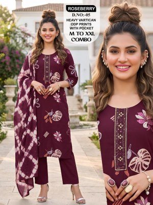 Roseberry Vol. 01–10 Kurti Pant with Dupatta kurti pant with dupatta Catalogs