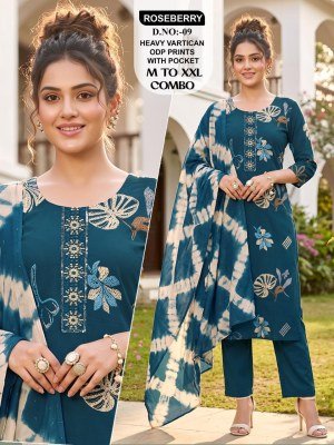 Roseberry Vol. 01–10 Kurti Pant with Dupatta kurti pant with dupatta Catalogs