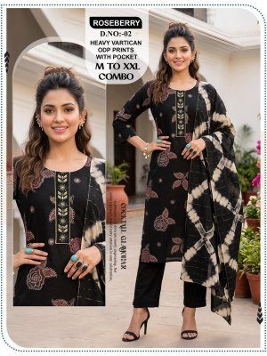 Roseberry Vol. 01–10 Kurti Pant with Dupatta kurti pant with dupatta Catalogs