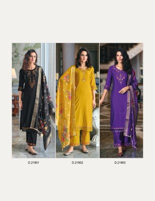 Rubab by Lily and lali Hand embroidered fancy kurti pant and dupatta catalogue at affordable rate readymade suit catalogs