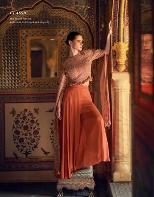 Ruchika by Sayuri Designer Premium Heavy Embroidered Kurti pant and dupatta collection readymade suit catalogs