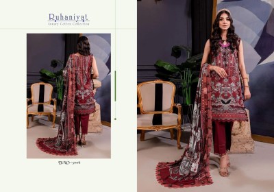Ruhaniyat vol 3 by Luxury cotton collection vol 3 is exclusive pure cotton karachi pakistani suit catalogue at wholesale rate pakistani suit catalogs