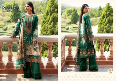 Ruhaniyat vol 4 pure cotton karachi suit catalogue at low rate Karachi suits catalogs