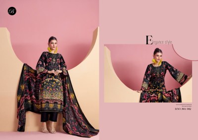 Ruksana by Belliza pure cotton Digital printed unstitched suit catalogue with low price salwar kameez catalogs