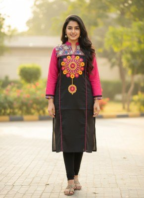 Rung Yashika Vol 8 Cotton Fabric with Computer Embroidery Bulk Wholesale  kurtis catalogs