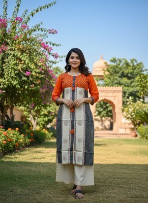 Rung Yashika Vol 8 Cotton Fabric with Computer Embroidery Bulk Wholesale  kurtis catalogs