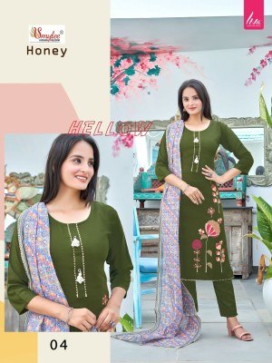 Rung by Prathana vol 3 heavy cotton printed kurti pant and dupatta catalogue readymade suit catalogs