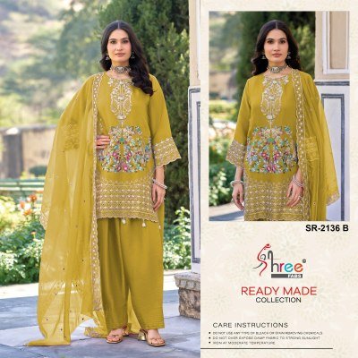 Shree Fabs d no 2136 Viscose Readymade Pakistani Suit Catalogue Pcs Wholesale Rate  readymade suit catalogs