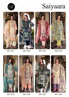 SAIYAARA Premium Cotton Designer Suits by BelliZa  Exclusive Self Embroidery and Swarovski Work  Pure Cotton with Digital Prints and wholesale  readymade suit catalogs