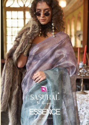 Sasural Essence Banarasi Weave Organza Catalogue Pcs Wholesale Saree Rate sarees