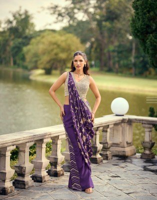 SAYURI DESIGNER PANKUDI 3 Pcs Viscose Jacquard Silk Suit Set Fancy Palazzo suit catalogue