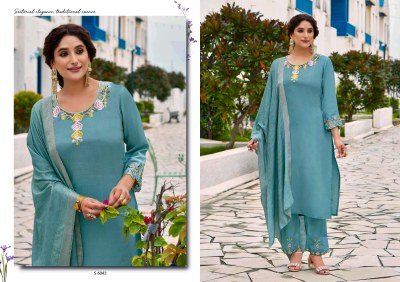 SBS Modethnic Fashion Parthivi Premium Silk Kurti Pant with Chandri Jacquard Dupatta Set kurti pant with dupatta Catalogs