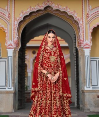 Senhora Mehboobh 3081 Heavy Coding Stone Work Crap Cotton Anarkali Suit  single pcs Wholesale Rate  fancy Anarkali suit catalogs