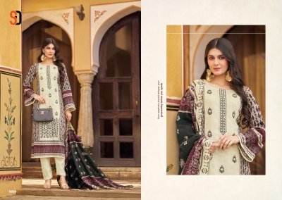 Sharaddha Designer Nooria Bin Saeed Vol 16 pure Cotton Dress Material Catalogue Pcs Wholesale Rate  dress material catalogs
