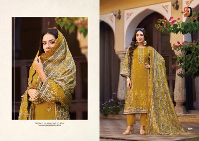 Sharaddha Designer Nooria Bin Saeed Vol 16 pure Cotton Dress Material Catalogue Pcs Wholesale Rate  dress material catalogs