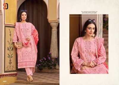 Sharaddha Designer Nooria Bin Saeed Vol 16 pure Cotton Dress Material Catalogue Pcs Wholesale Rate  dress material catalogs