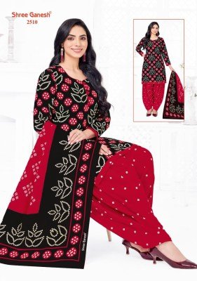 SHREE GANESH BANDHANI VOL-5 Patiyala Suit 3-Piece Set 