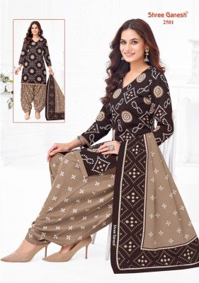 SHREE GANESH BANDHANI VOL-5 Patiyala Suit 3-Piece Set readymade suit catalogs