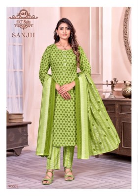 SKT Suit by Sanjh soft cotton digital printed unstitched dress material catalogue at low rate salwar kameez catalogs