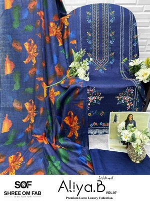 SOF Aliya Vol 7 Karachi Readymade Kurti with Pant And Dupatta  Pure Lawn Cotton Printed Set  Wholesale kurtis catalogs