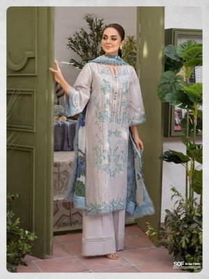 SOF Aliya Vol 7 Karachi Readymade Kurti with Pant And Dupatta  Pure Lawn Cotton Printed Set  Wholesale kurtis catalogs