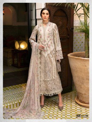 SOF Aliya Vol 7 Karachi Readymade Kurti with Pant And Dupatta  Pure Lawn Cotton Printed Set  Wholesale kurtis catalogs