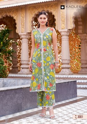 Saavi by Kadlee Reyon printed  straight kurti with bottom catalogue at wholesale rate  kurtis catalogs