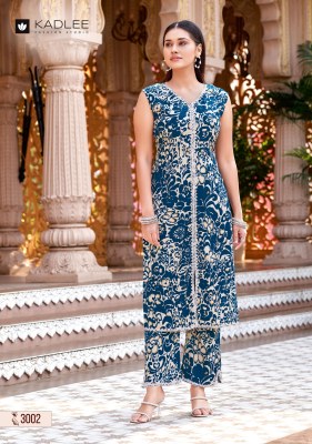 Saavi by Kadlee Reyon printed  straight kurti with bottom catalogue at wholesale rate  kurtis catalogs