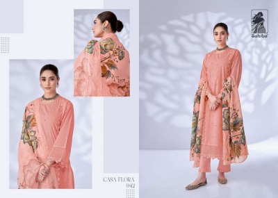 Sahiba Casa Flora Designer Cotton Suits catalogue wholesale rate  salwar kameez catalogs