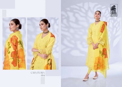 Sahiba Casa Flora Designer Cotton Suits catalogue wholesale rate  salwar kameez catalogs