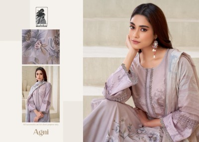 Sahiba by Agni pure cotton lawn digital embroidered Pakistani suit catalogue at wholesale price pakistani suit catalogs
