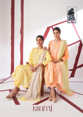 Sahiba by Kshitij lawn cotton digital printed embroidered dress material catalogue salwar kameez catalogs