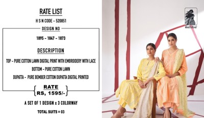 Sahiba by Kshitij lawn cotton digital printed embroidered dress material catalogue salwar kameez catalogs