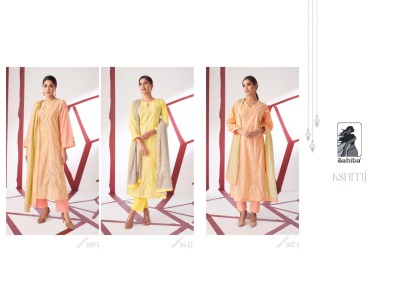 Sahiba by Kshitij lawn cotton digital printed embroidered dress material catalogue salwar kameez catalogs