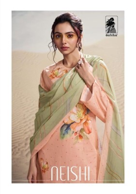 Sahiba by Neishi pure lawn cotton digital printed unstitched dress material catalogue salwar kameez catalogs