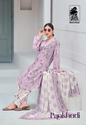 Sahiba by Pankhudi fancy printed cotton digital printed dress material catalogue at low rate salwar kameez catalogs