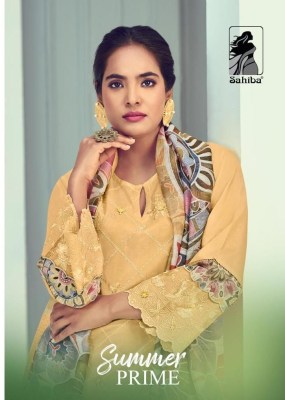 Sahiba by Summer prime cotton printed unstitched salwar suit catalogue at low rate Sahiba 