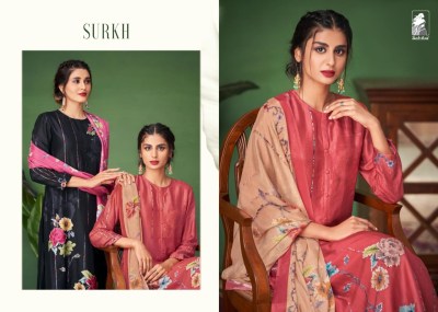 Sahiba by Surkh Pure cotton lawn printed hand work unstitched dress material catalogue salwar kameez catalogs