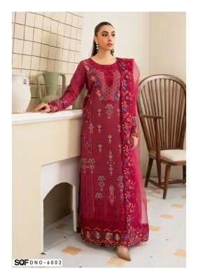 Saira Rizwan vol 6 by Shree om fab Premium Lawn Designer unstitched suit catlogue at affordable rate salwar kameez catalogs