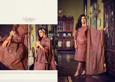 Sajda by Belliza pure modal silk heavy handwork unstitched dress material catalogue at low rate salwar kameez catalogs