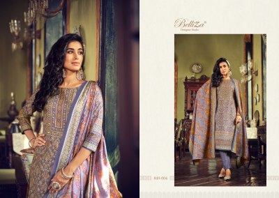 Sajda by Belliza pure modal silk heavy handwork unstitched dress material catalogue at low rate salwar kameez catalogs
