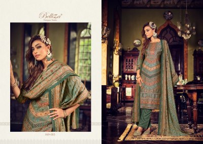 Sajda by Belliza pure modal silk heavy handwork unstitched dress material catalogue at low rate salwar kameez catalogs