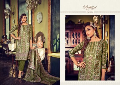 Sajda by Belliza pure modal silk heavy handwork unstitched dress material catalogue at low rate salwar kameez catalogs