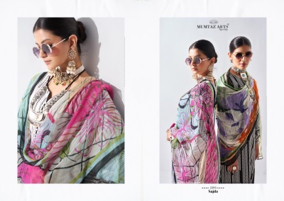 Sajda by Mumtaz Arts Pure Jam digital printed embroidered unstitched suit collection at low price dress material catalogs