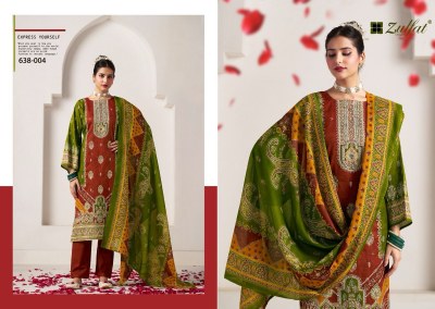 Sajni vol 6 by Zulfat Pure Jam Cotton unstitched dress collection in affordable rate  dress material catalogs