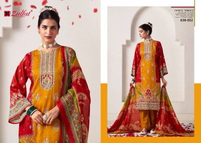 Sajni vol 6 by Zulfat Pure Jam Cotton unstitched dress collection in affordable rate  dress material catalogs